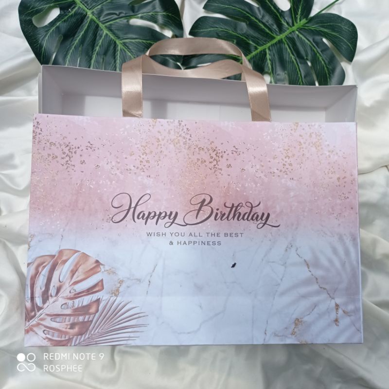 

Paperbag Happy Birthday Paperbag Premium Paperbag+Sliding Box