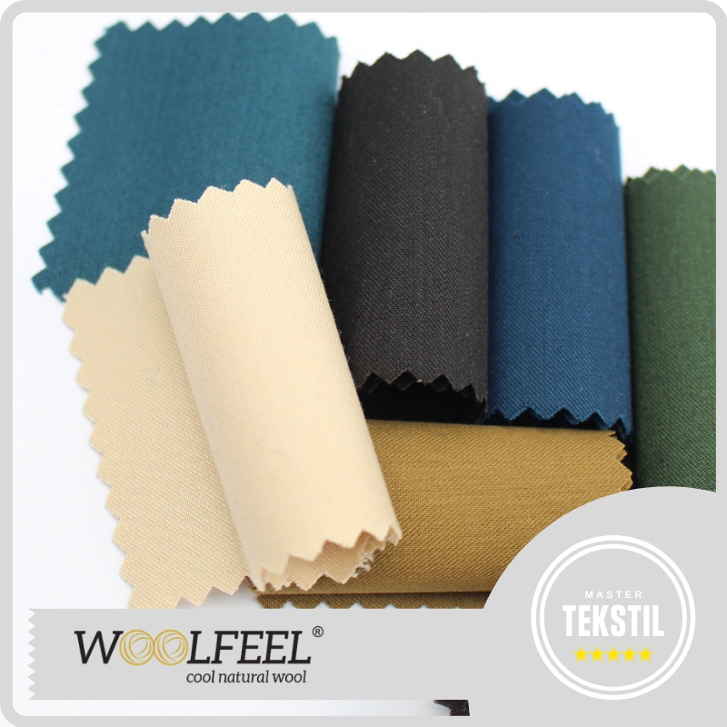 Kain Woolfeel bahan seragam kejaksaan pdh pdl by Maxistyle per 10 cm