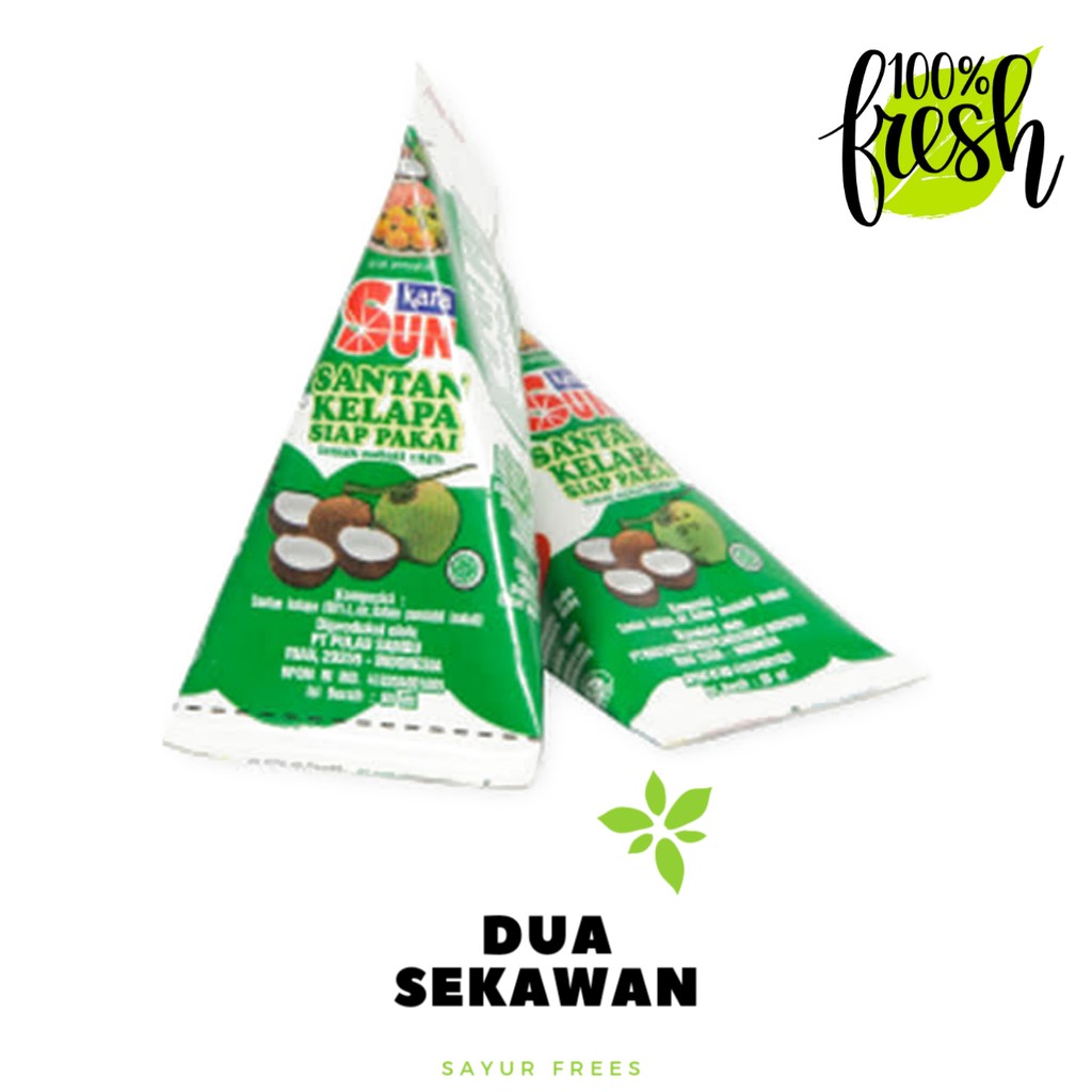 

Dua Sekawan | santan kelapa kara