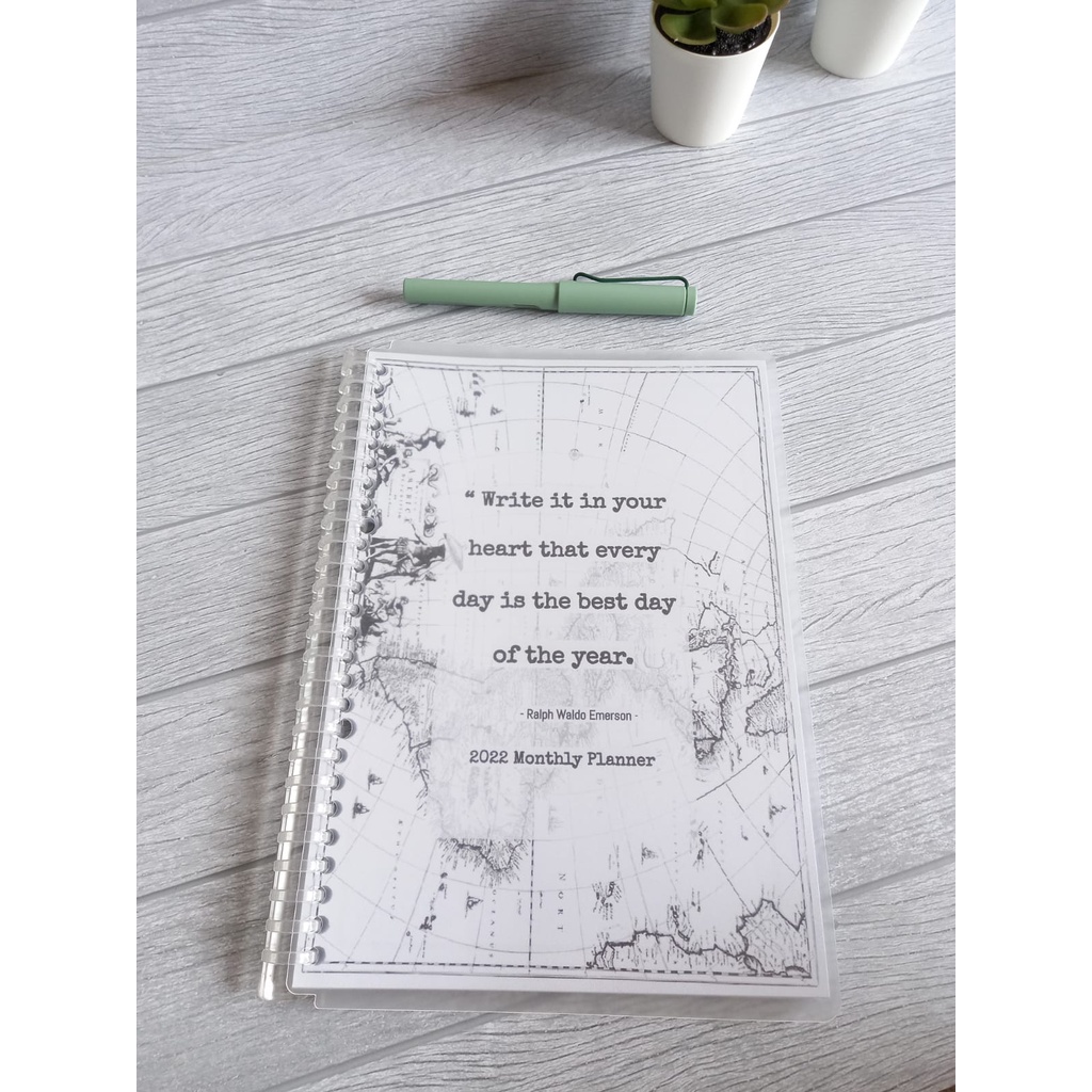 

PAPERIKO | Life Planner Monthly/ Agenda Bulanan Buku Catatan | NB59S
