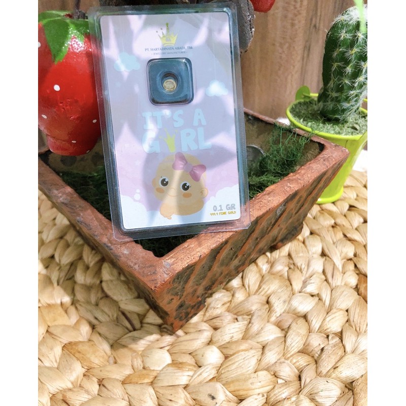 HRTA 0,1gr Baby Girl gift series PT HARTADINATA
