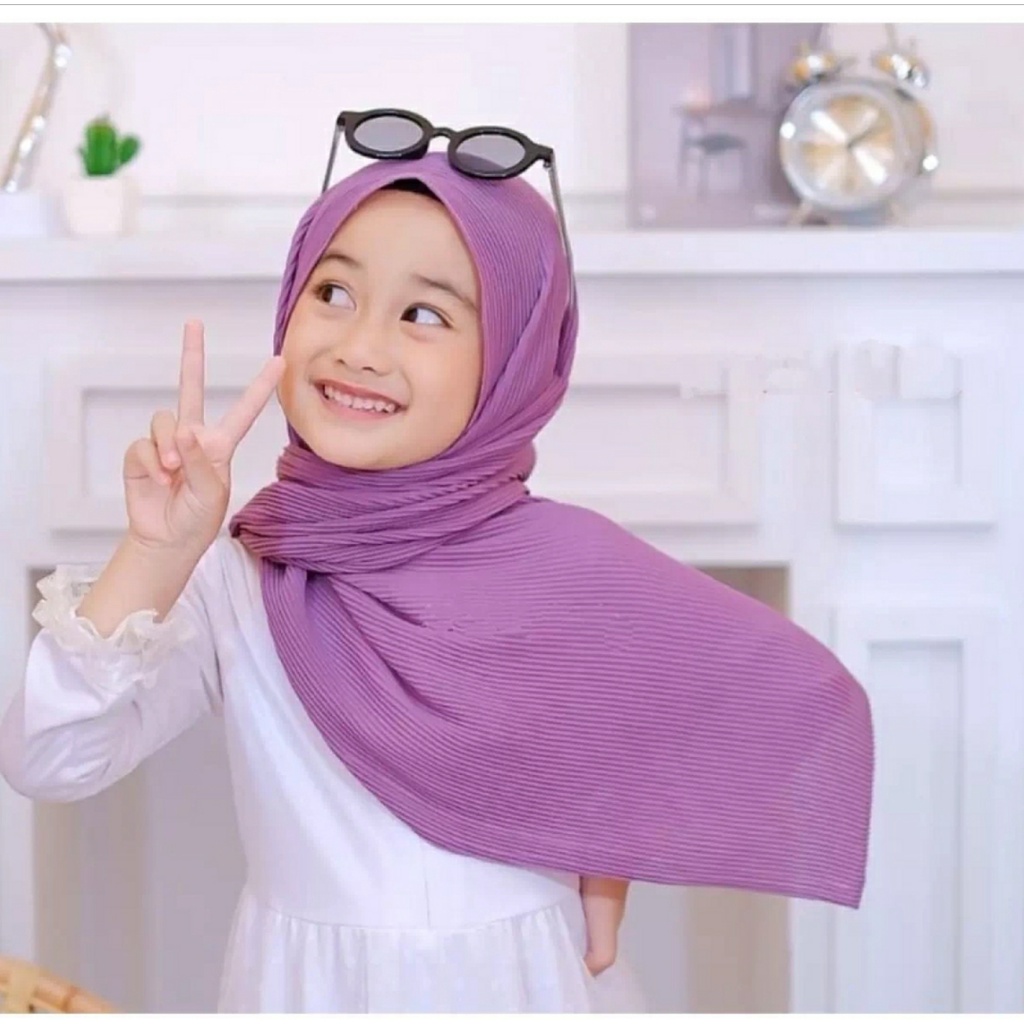 KERUDUNG ANAK PASHMINA PLISKET TERLARIS