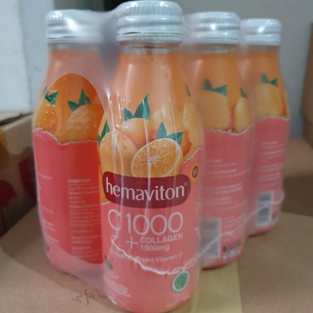 Hemaviton C1000 Colagen 150 Ml Botol Kaca Shopee Indonesia