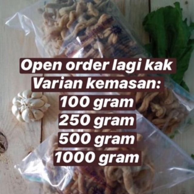 

keripik usus ayam