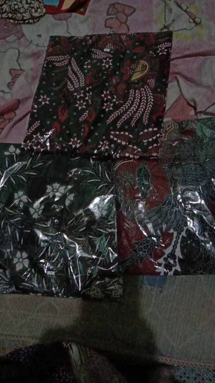 Kemeja Batik Pria Ppbtk07 Modern Lengan Panjang Casual Modis Trendy Masa Kini M L Xl Asli Pekalongan