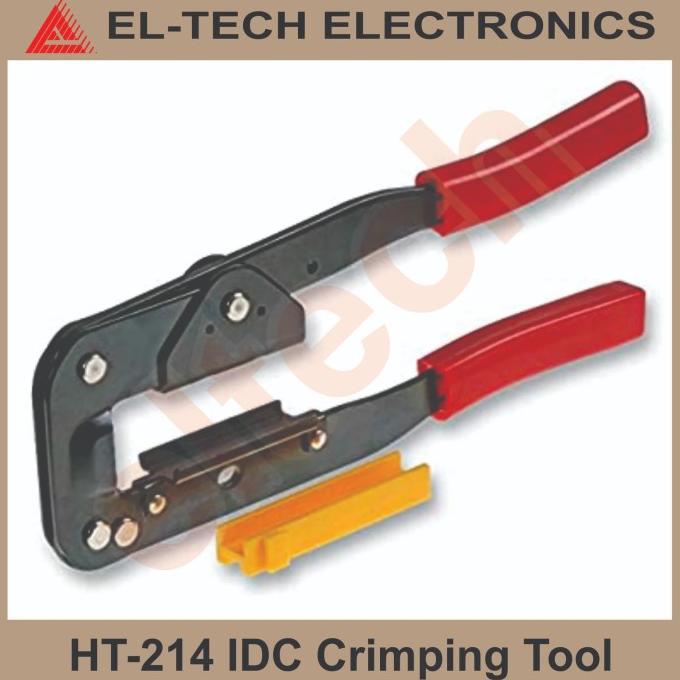 HT-214 IDC Crimping Tool Alat Pemasang Konektor Ke Flat Kabel elt3ch Juara