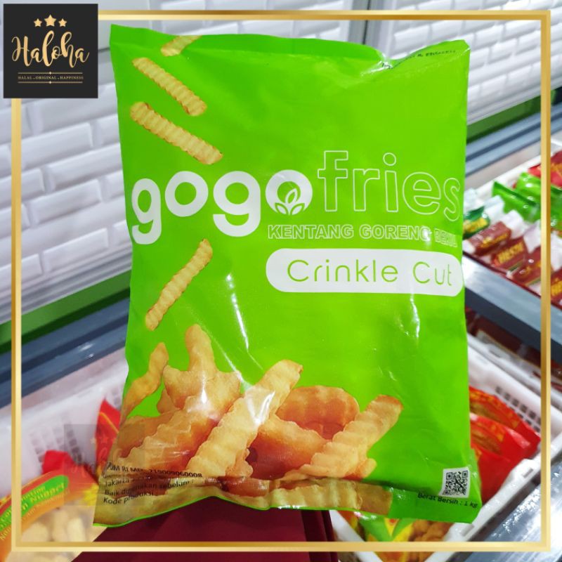 

Gogo Fries Crinkle Cut Kentang Goreng 1 Kg