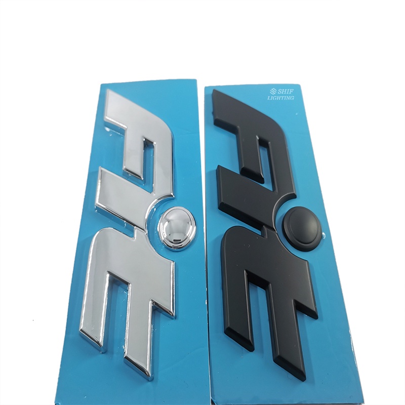1pc Stiker Emblem Logo Honda Fit Jazz Bahan ABS Krom Warna Hitam