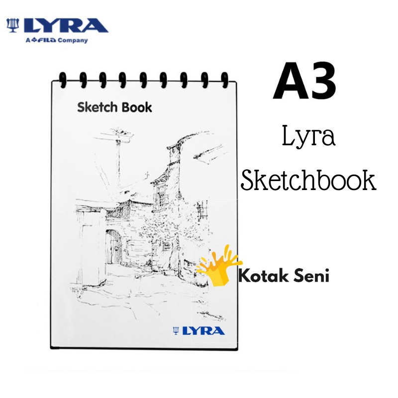 

LYRA SKETCHBOOK A3 - SKETCH BOOK ISI 30 LEMBAR