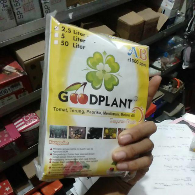 Nutrisi Hidroponik Ab Mix Good Plant 2,5 L Buah (warna Kuning )