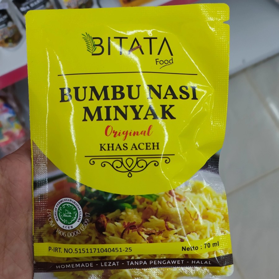 

Bumbu Nasi Minyak Tradisional Aceh