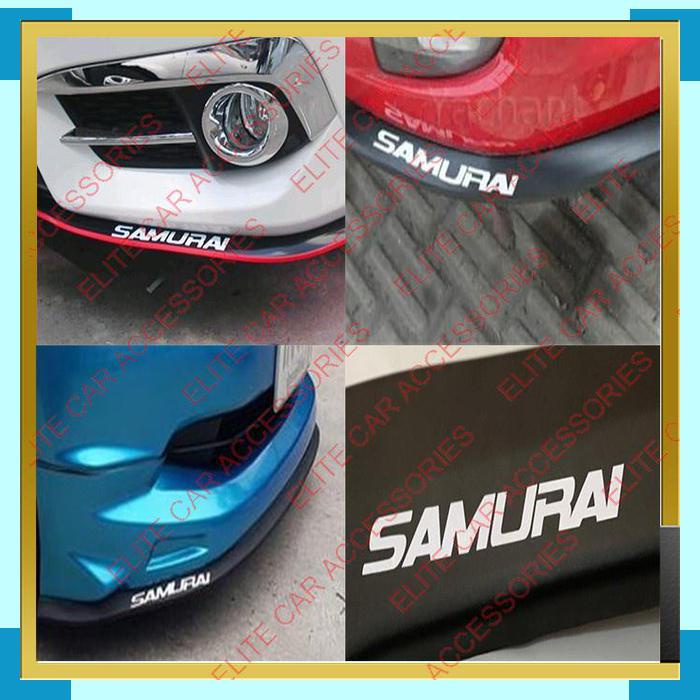 Stiker Sticker Huruf Tulisan Samurai Lips Bumper