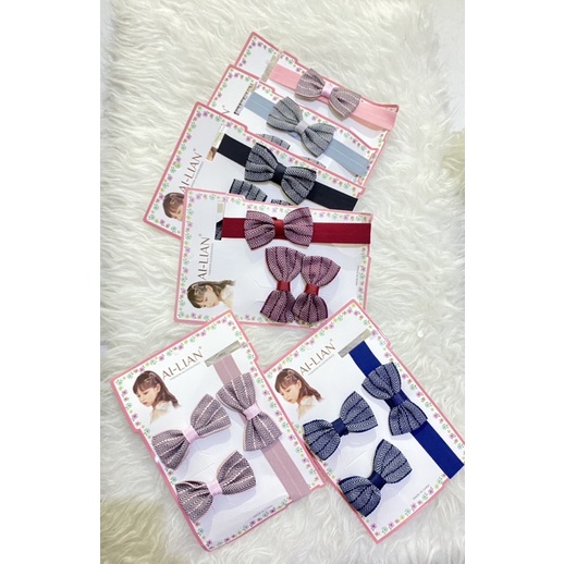BANDANA BABY PITA SET JEPIT 3 in 1 IMPORT/BANDO ANAK SET TERMURAH