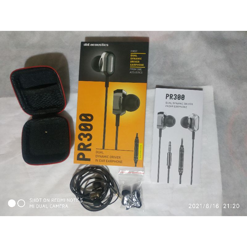 Earphone dBe acoustic Pr300