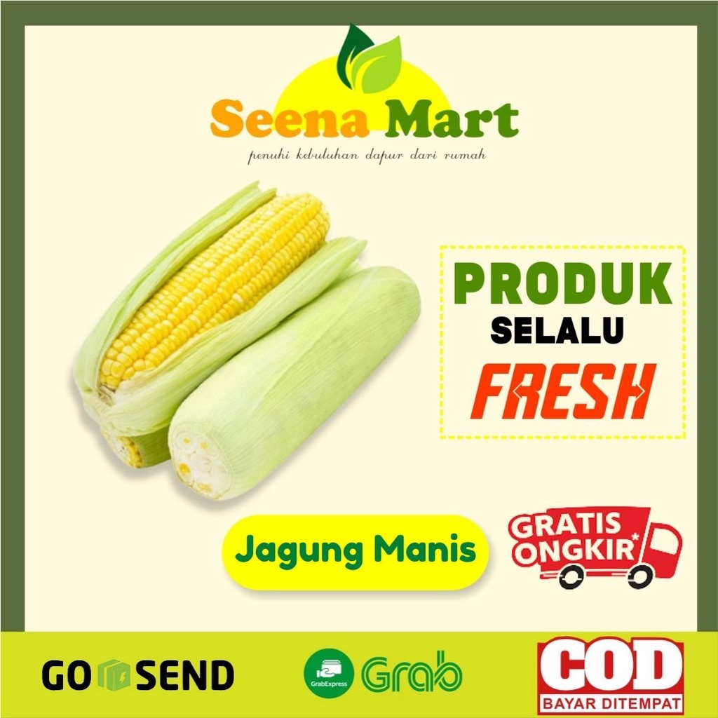 

Jagung Manis Sayuran Segar 1 pcs