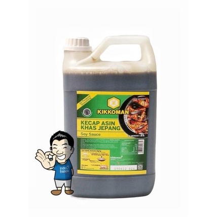 

Kikkoman Soy Sauce- Kecap Jepang Jerigen 2L