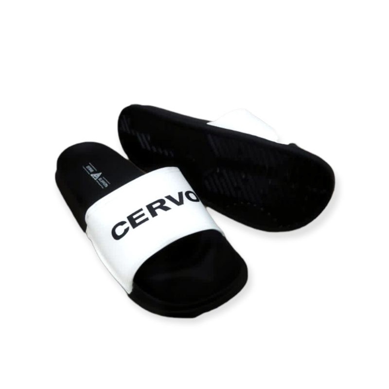 Sandal Slide | Sandal Slop Pria Cervo White