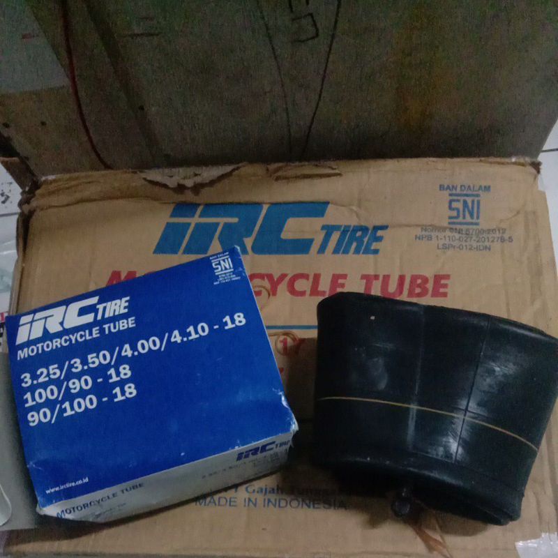 Ban Dalam IRC 325/350/400/410-18 Atau 90/100/90-18 Tube BD IRC Tire For All Motor Sport Trail Tril T
