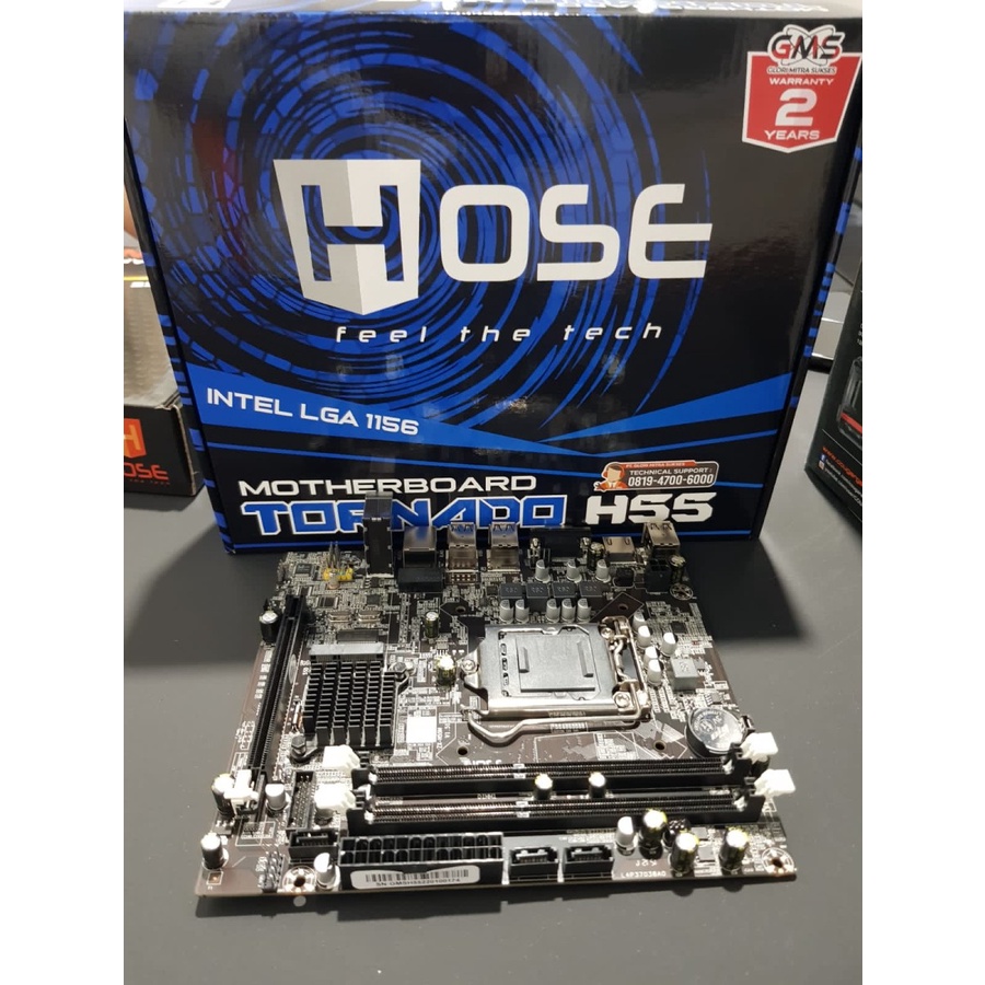 MOTHERBOARD HOSE H55 LGA 1156