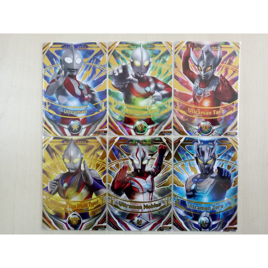 Full Set Ultraman Fusion Fight Ver.1 UR Cards