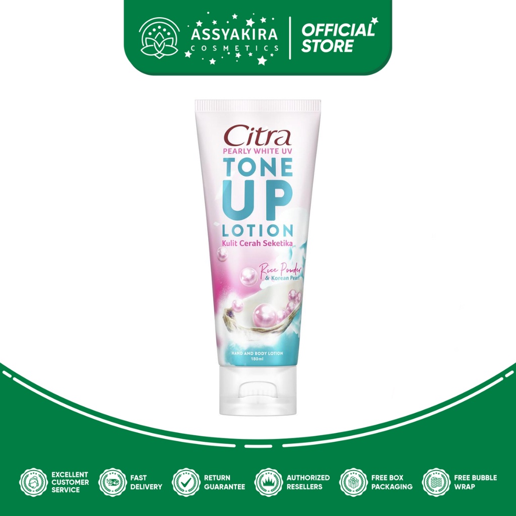 Citra Tone Up Hand &amp; Body Lotion Pearly White 180ml