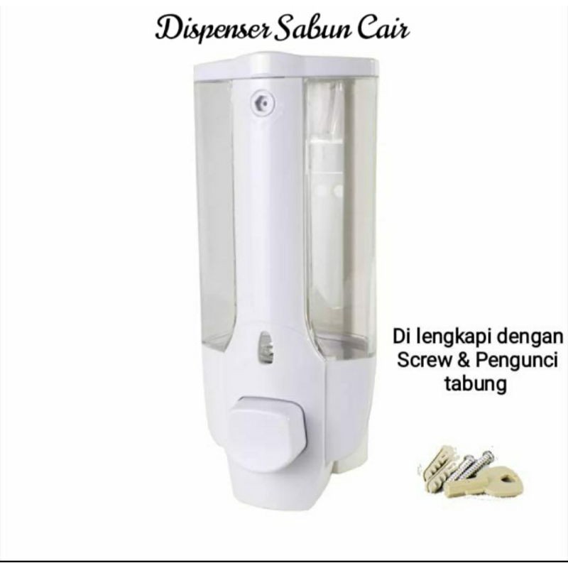 DISPENSER SABUN CAIR SINGLE (1 TABUNG)