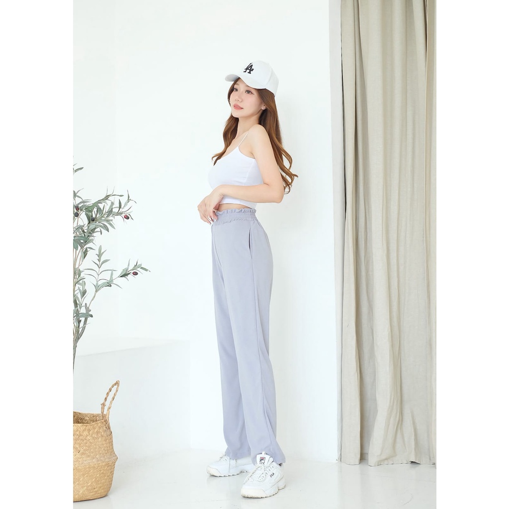 FWR - 2425 HIGHWAIST PANTS KULOT VELVET