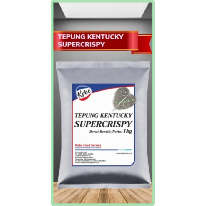 

TERBARU Tepung Kentucky Super Crispy Kobe 1 kg/tepung goreng ayam kentaki