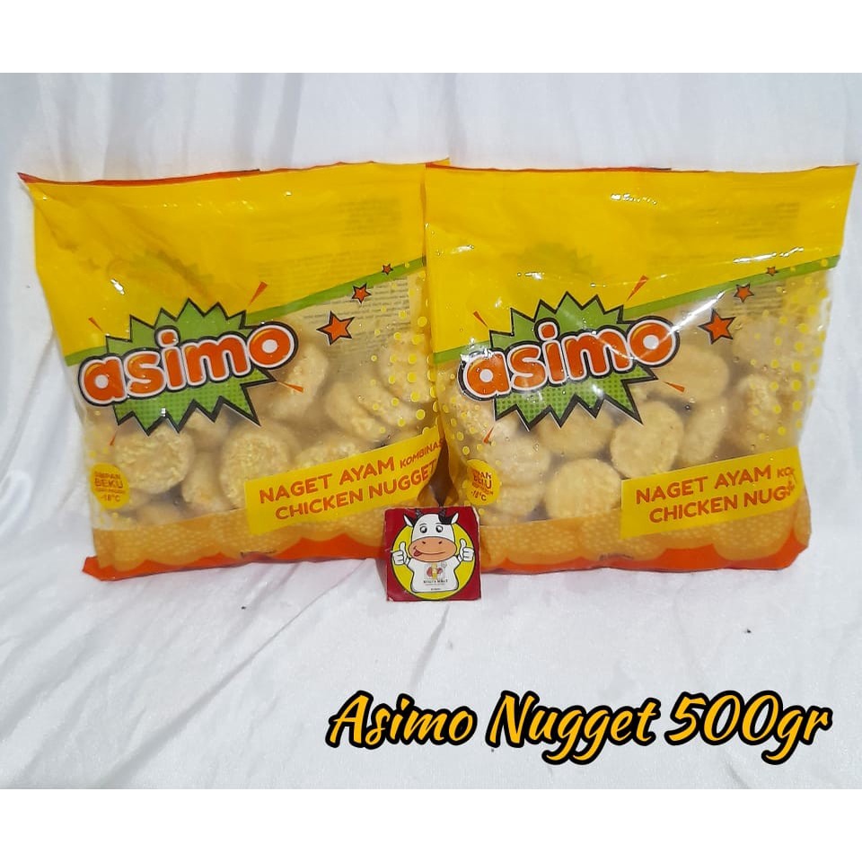 

ASIMO CHICKEN NUGGET 250GR/500GR - FROZEN FOOD - BRONTZ JOGJA