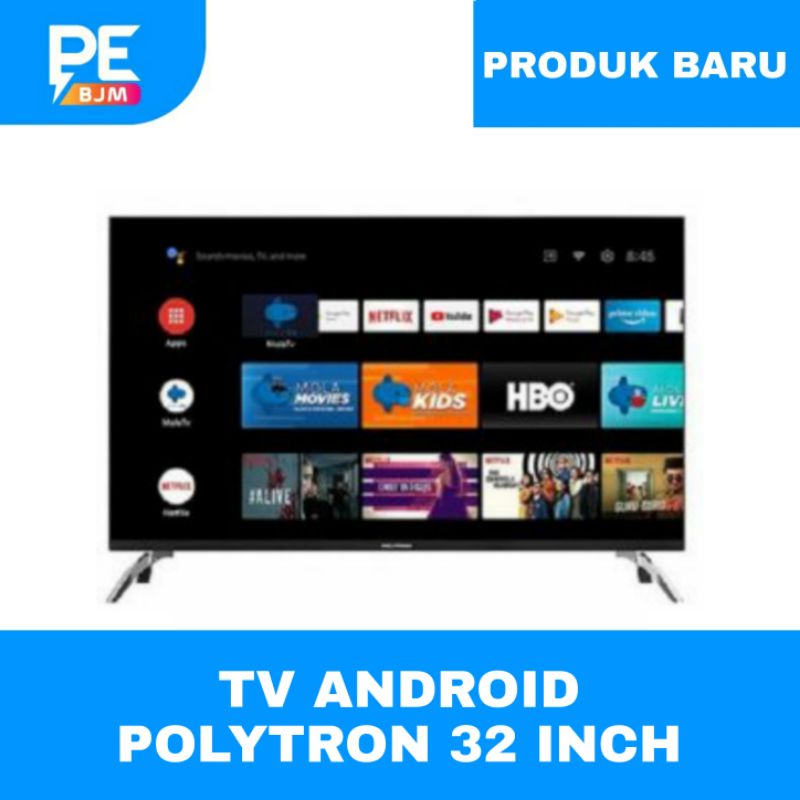 TV ANDROID 32 INCH POLYTRON - PLD-32AG5959 - GARANSI RESMI