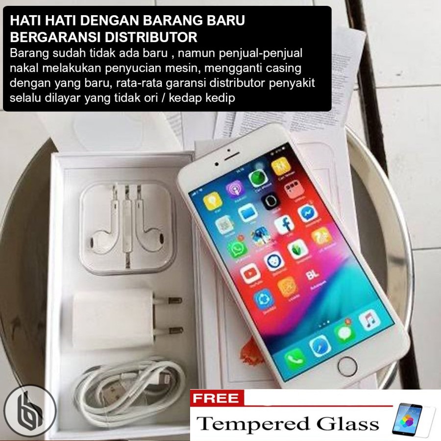 iPhone 6s Plus 128GB 64GB 32GB 16GB Second Resmi FULLSET,not 6