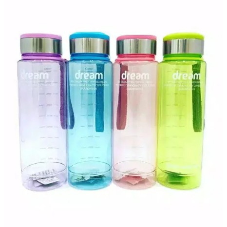 Botol tempat air minum dream sporty kapasitas besar 1000ml 1liter 100 BPA Free