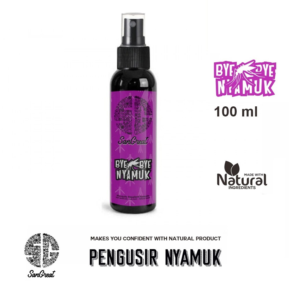 Pengusir Nyamuk Natural Spray SG Bye Bye Nyamuk 100 ml