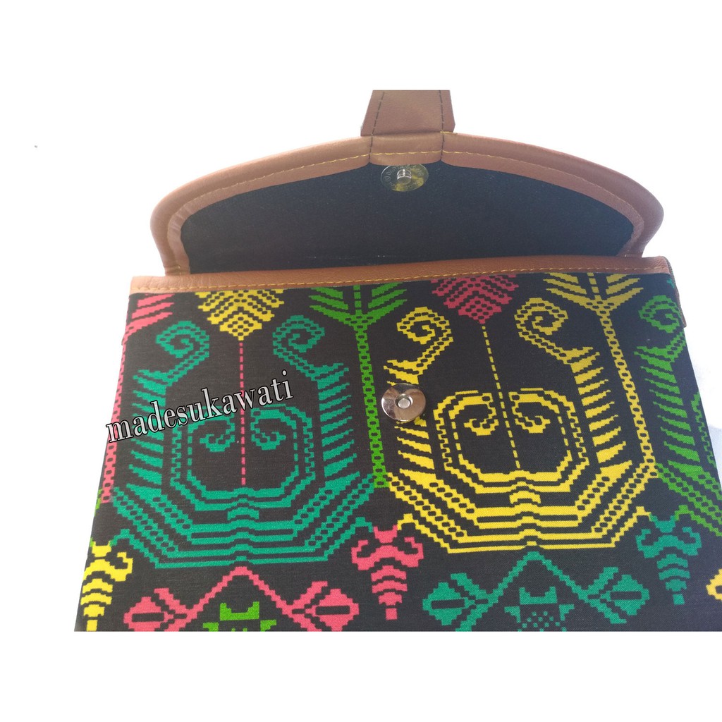 Tas Dompet selempang songket bali