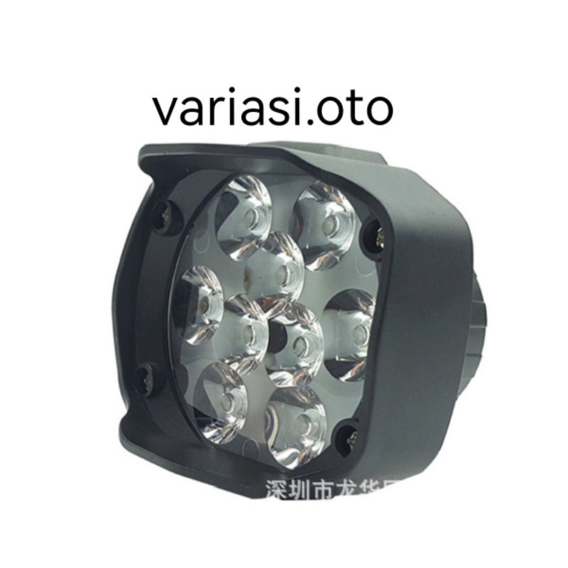 Lampu Tembak Sorot LED Motor 12 Volt Work Light Cree 9 Mata / 9 LED