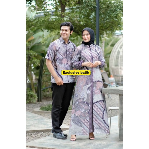 BATIK COUPLE MODERN || GAMIS BATIK COUPLE || BAJU BATIK COUPLE JUMBO