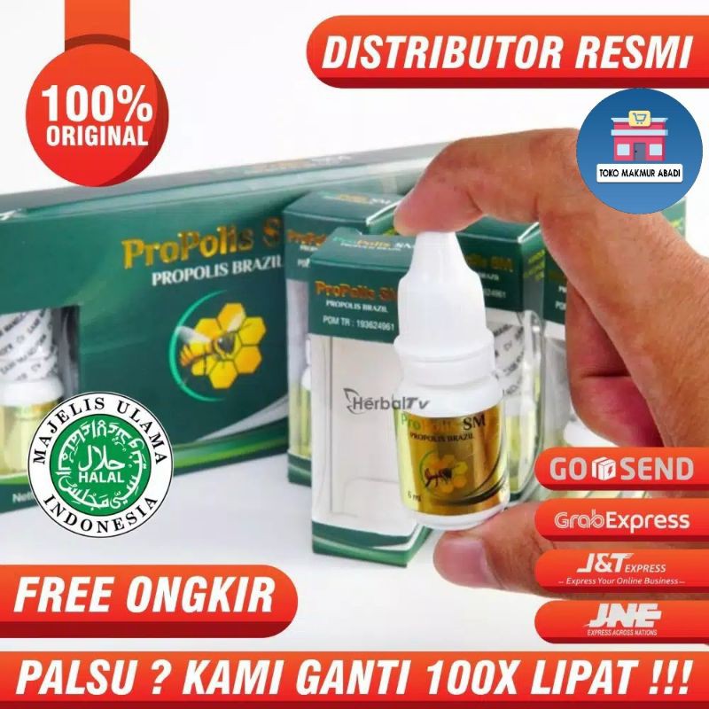 Propolis SM - Obat Tetes Herbal Propolis Brazil Asli 6ml