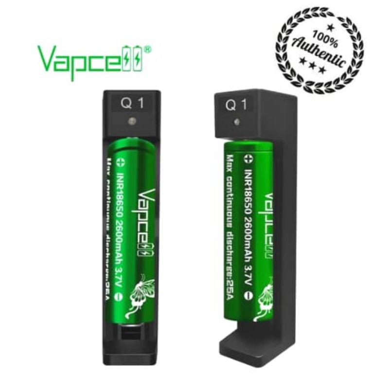 Charger Vapcell Q1 Authentic