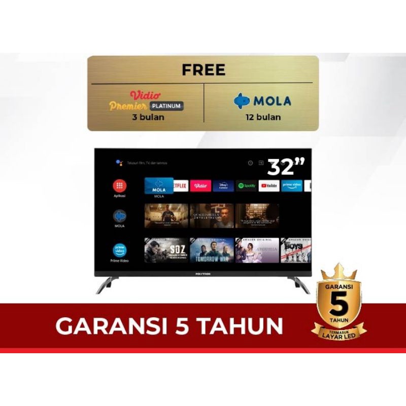 TV POLYTRON LED 32 ANDROID/ TV LED POLYTRON PLD 32AG