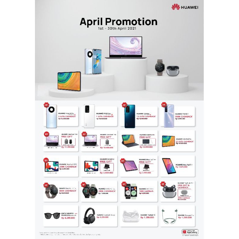 handphone huawei, laptop Huawei, tablet Huawei, smart watch hauwei