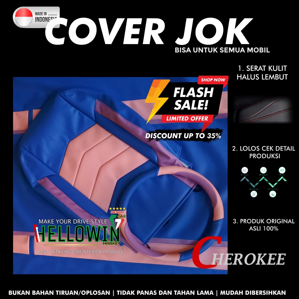 Sarung Jok Mobil ERTIGA 2012 2013 2014 2015 2016 [SPESIAL FLASH SALE]