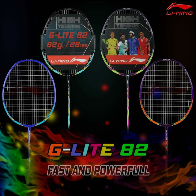 Original Lining G Force Lite 82 Raket Badminton