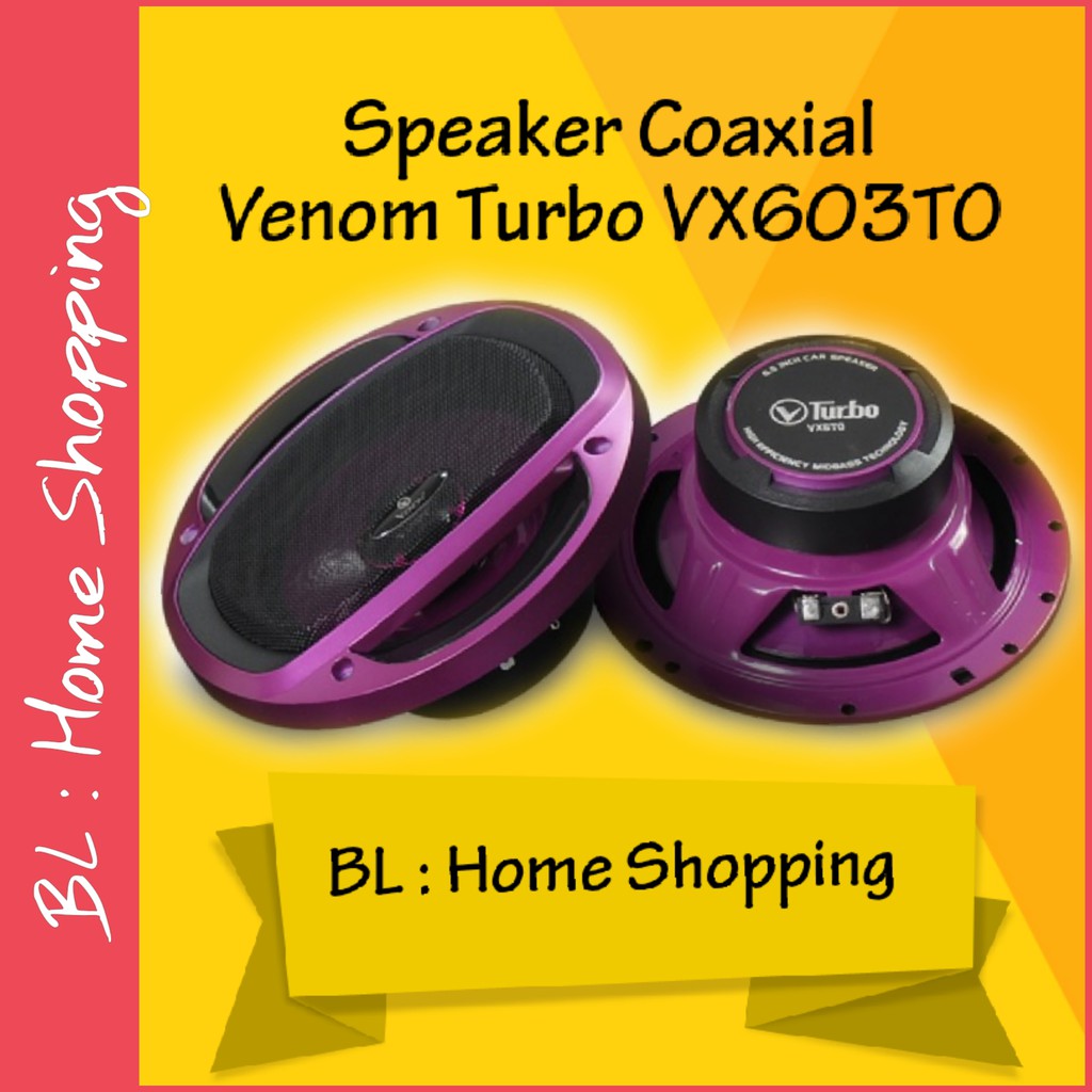 Venom Turbo Venom Speaker Coaxial Venom VX603TO