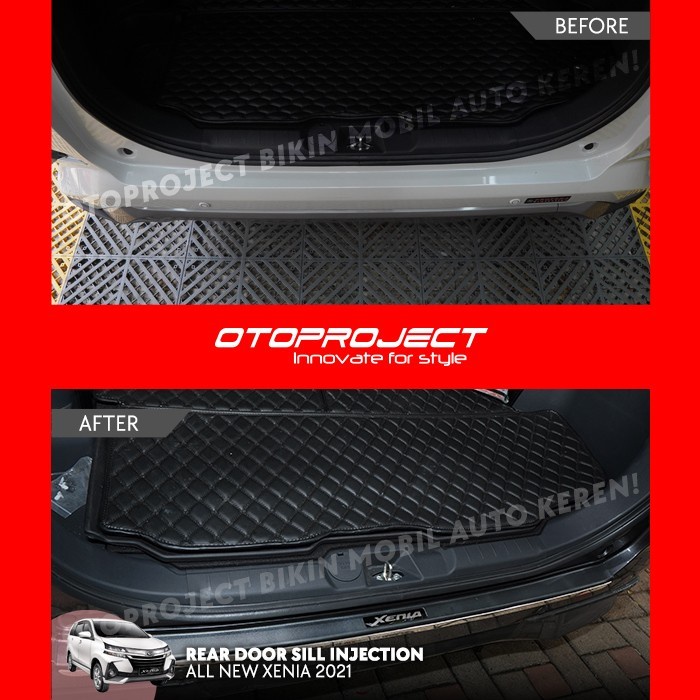 Sillplate Xenia 2021 2022 Belakang Rear Door Sill Plat Mobil Injection