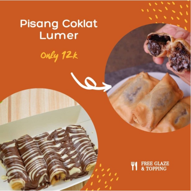 

Pisang Coklat Lumer Frozen