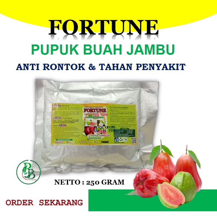 Pupuk Perangsang Buah Jambu Air,Kristal,Bol, Booster Jambu Jamaika Cepat Berbuah Lebat