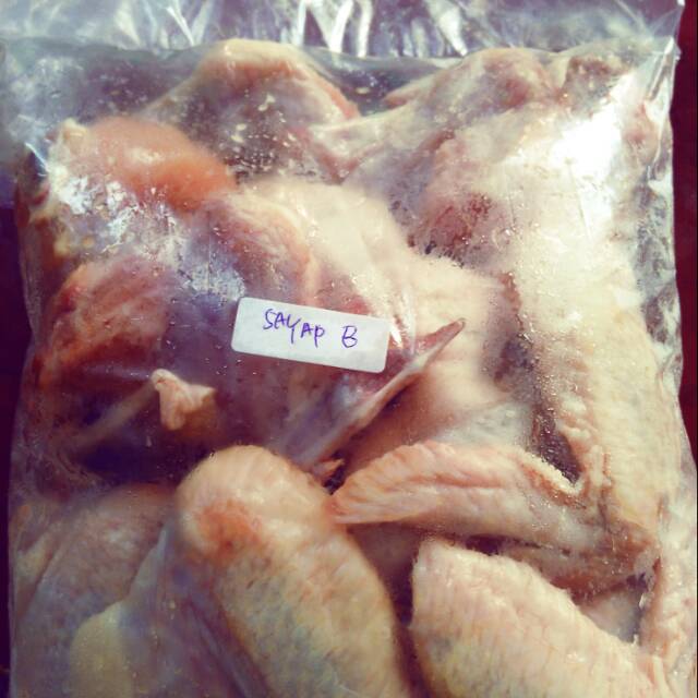 

Sayap ayam grade B ukuran 1kg