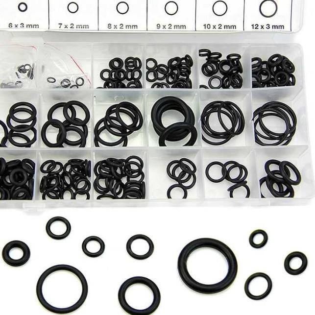 Best terlaris _➶ Karet Rubber O Ring Seal Pcp Set Box 225 PCS / Oring Tutup Klep NEW ARRIVAL