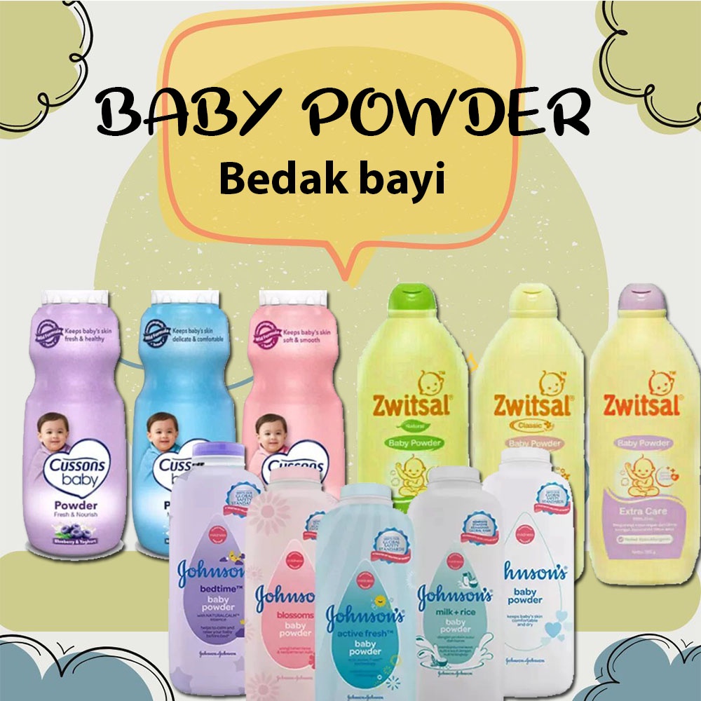 BABY POWDER - Bedak Bayi cussons 50gr/75gr/100gr/150gr