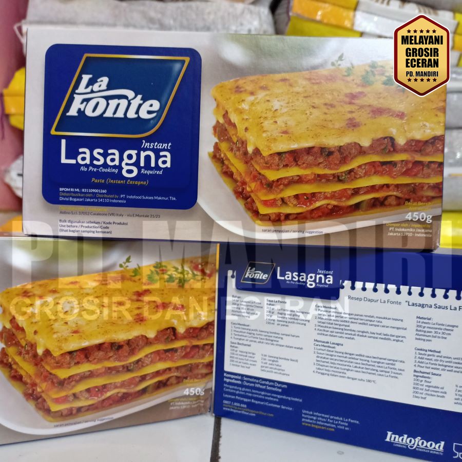 

LA FONTE LASAGNA 450 GR